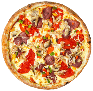 Delicious Vegetables Italian Pizza