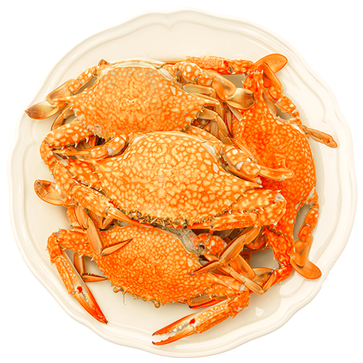 Steamed Crabs Dish